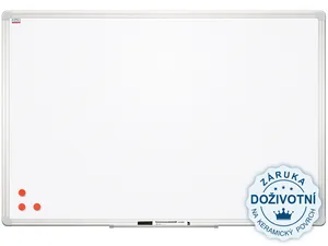 Magnetická tabuľa Ceramic Premium - keramický povrch, hliníkový rám 260x120 cm